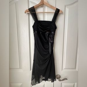 Y2k little black dress